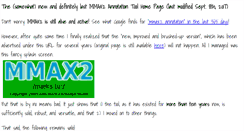 Desktop Screenshot of mmax2.net
